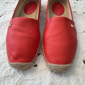 MICHAEL Michael Kors Red Espadrilles Vibrant Slip-On Style